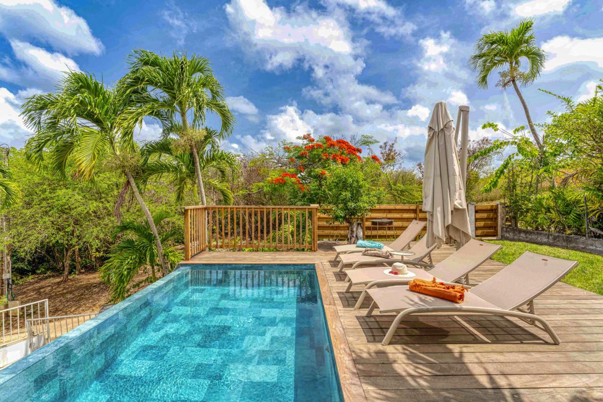 2.A louer villa avec piscine et Grand bourg-Marie-Galante
